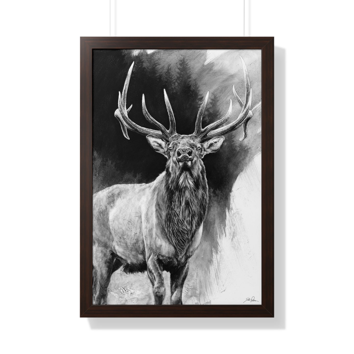 "Standing Tall" Framed Paper Print