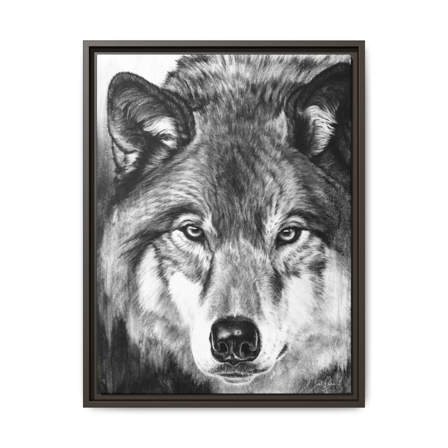 "I See You" Framed Canvas