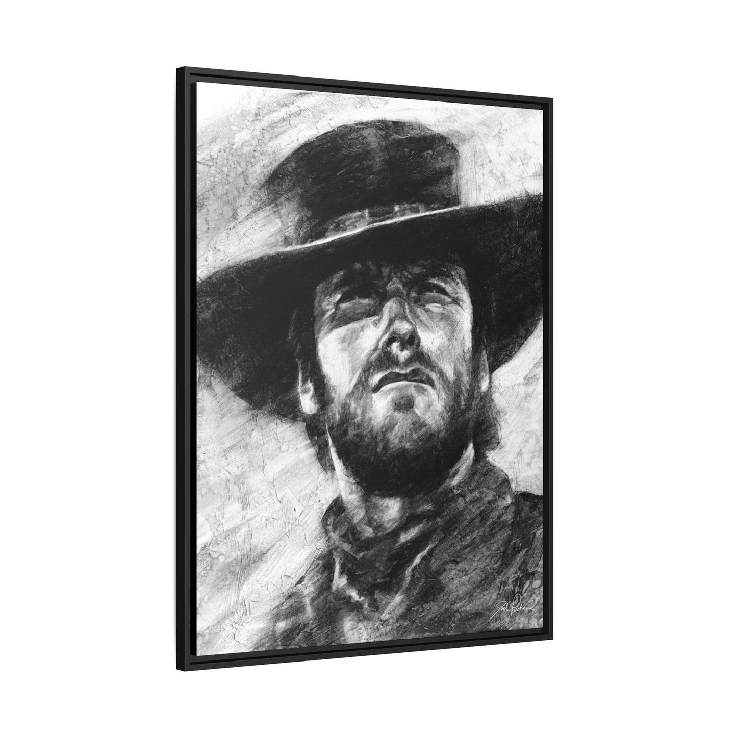 "Eastwood" Framed Canvas