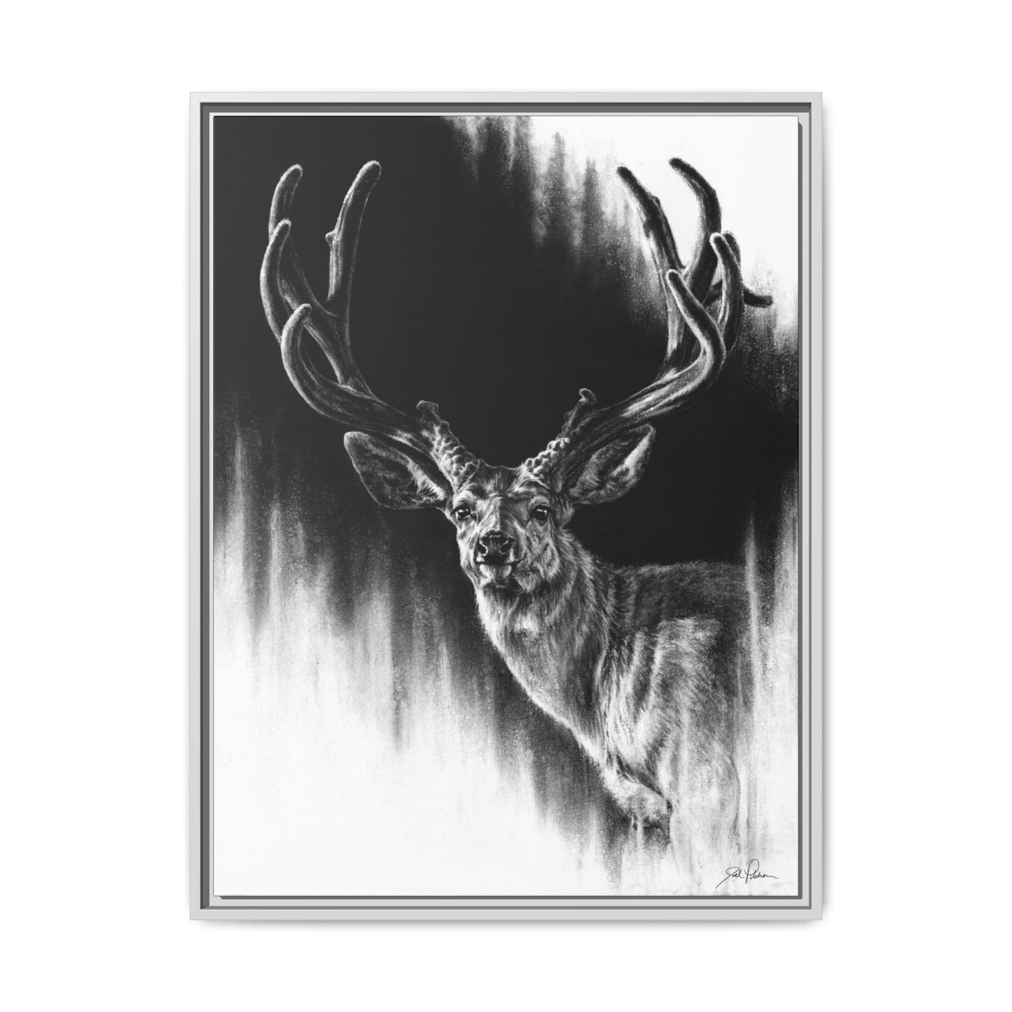"Summer Swag" Framed Canvas