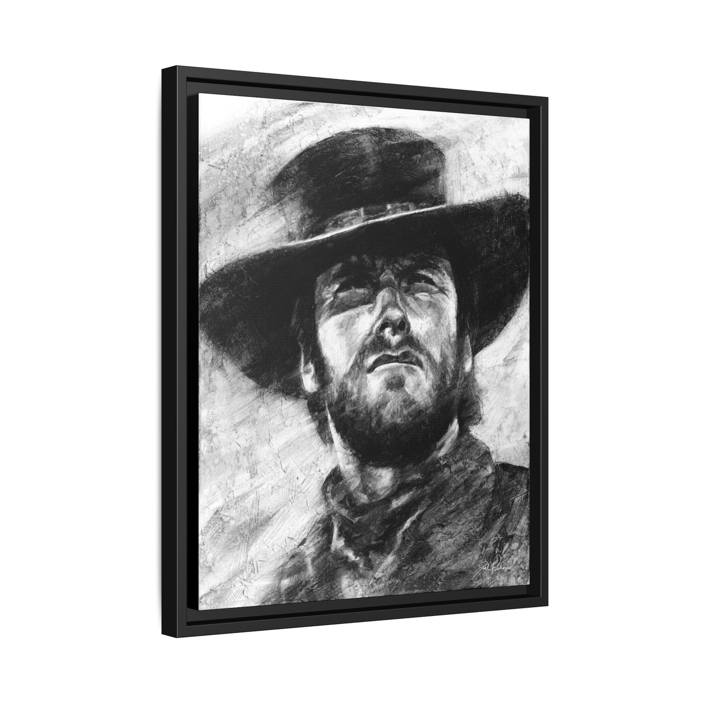 "Eastwood" Framed Canvas