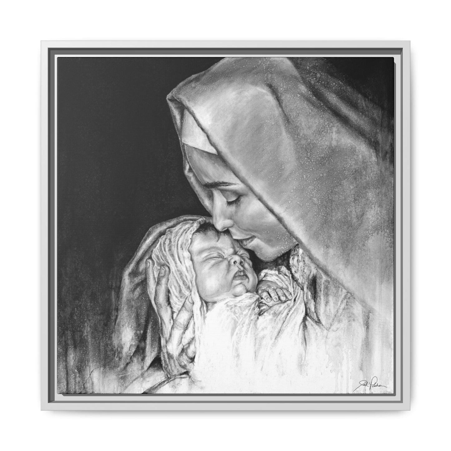 "King of Kings" Framed Canvas