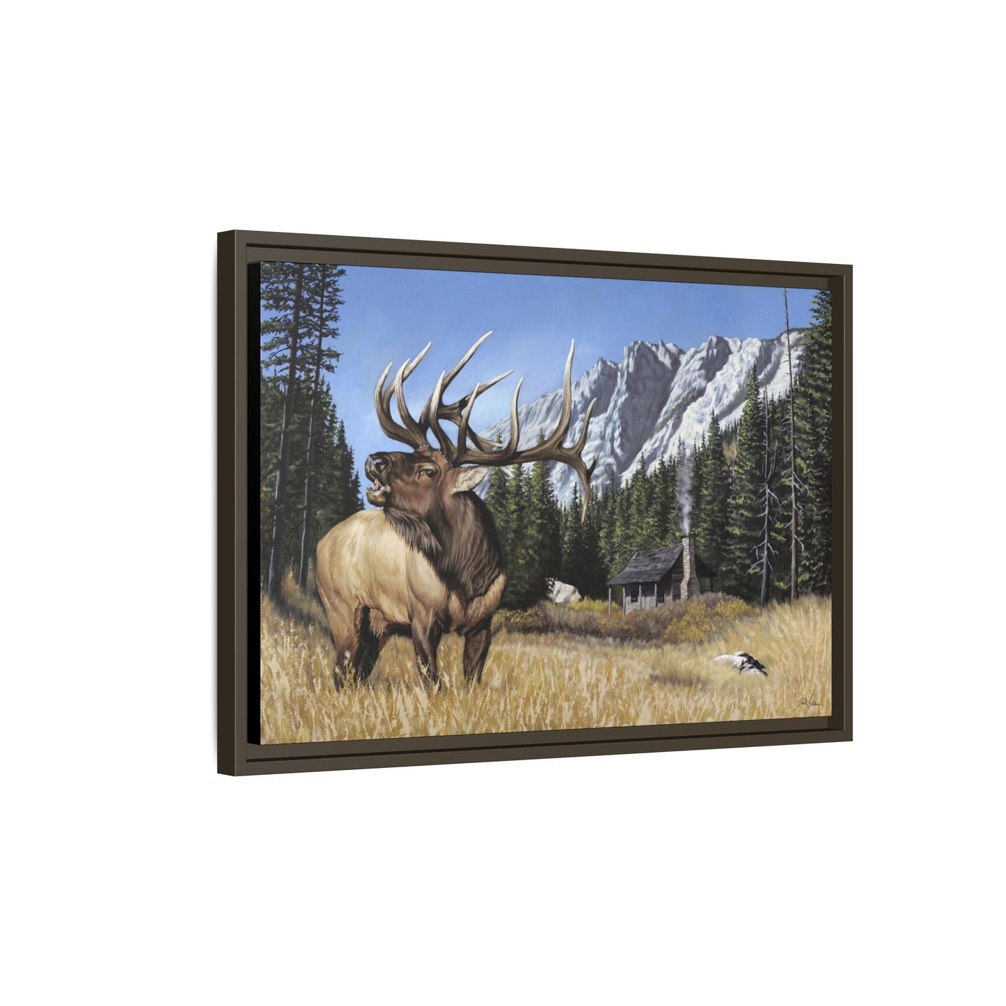 "Sanctuary" Framed Canvas