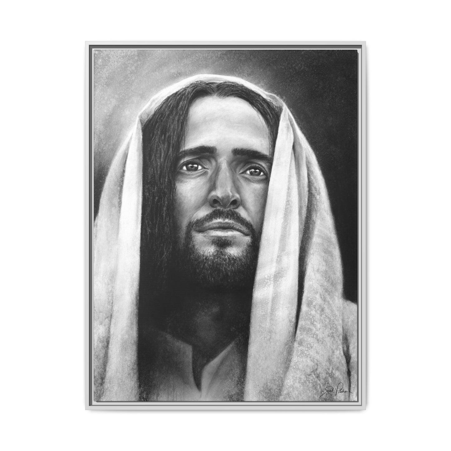 "Redeemer" Framed Canvas