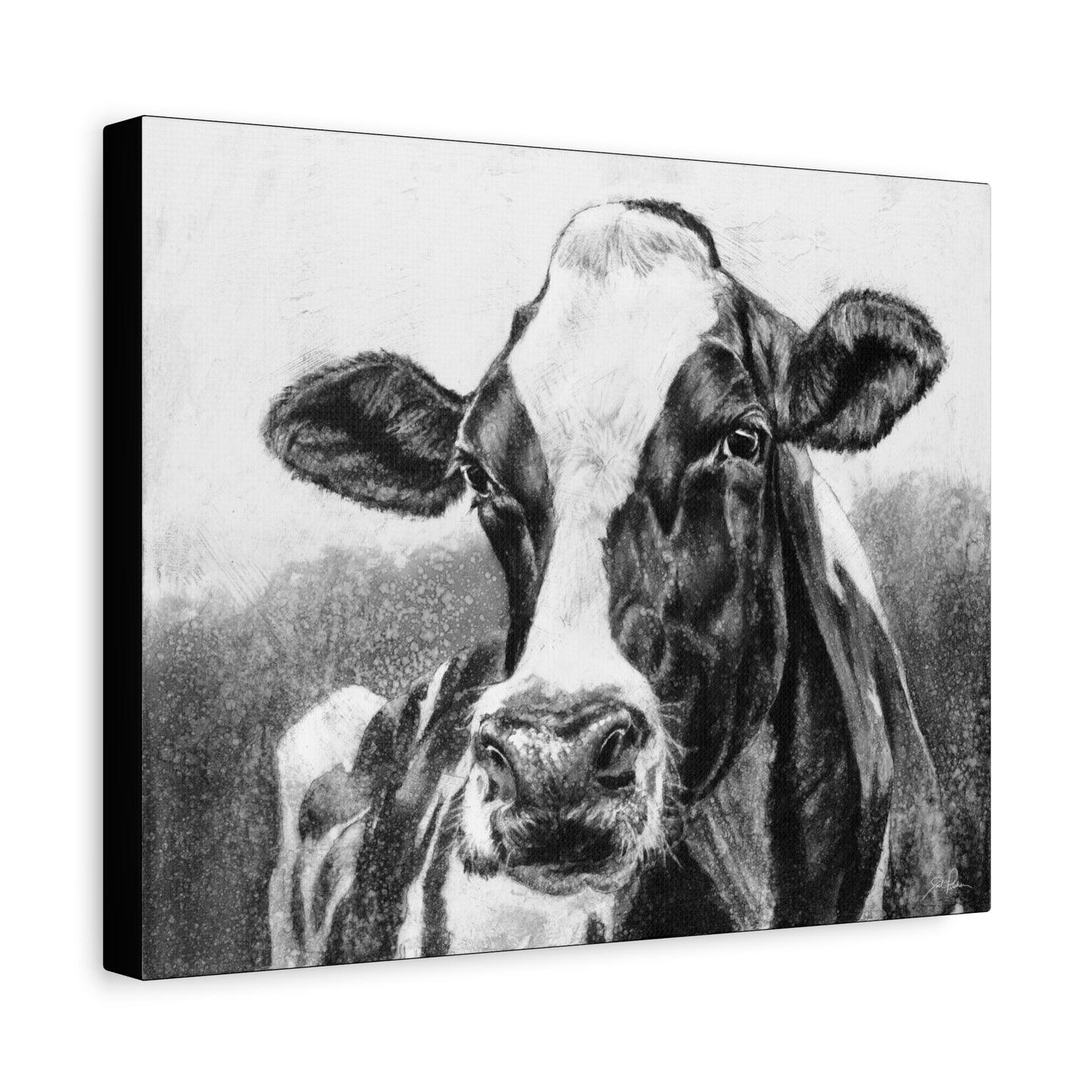 "Holstein" Stretched Canvas