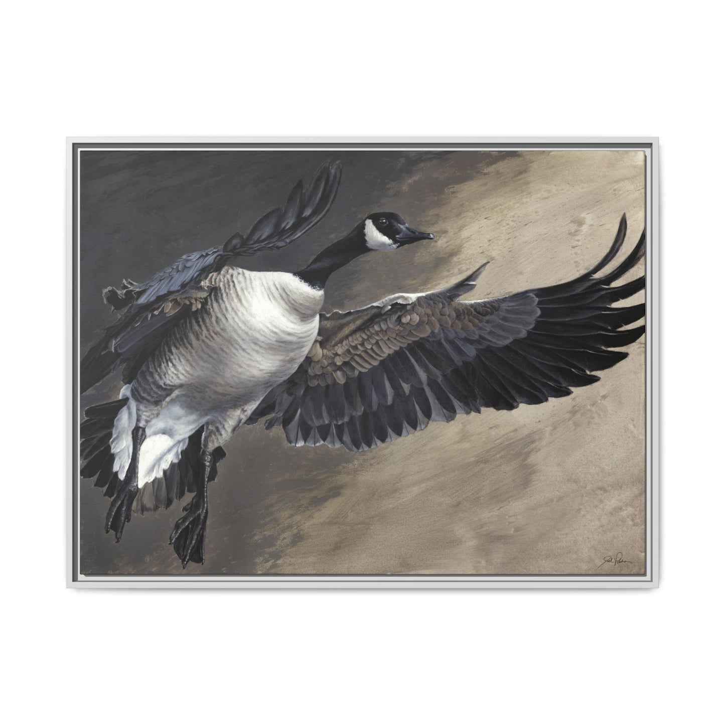 "Homeward Bound" Framed Canvas