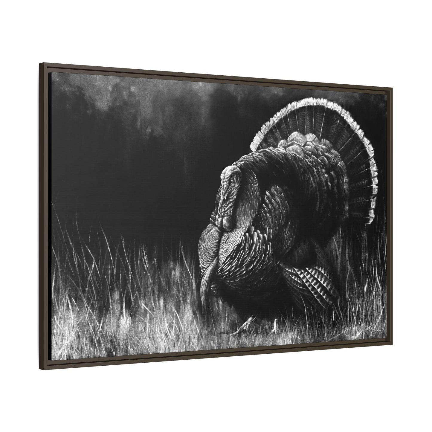 "Light It Up" Framed Canvas