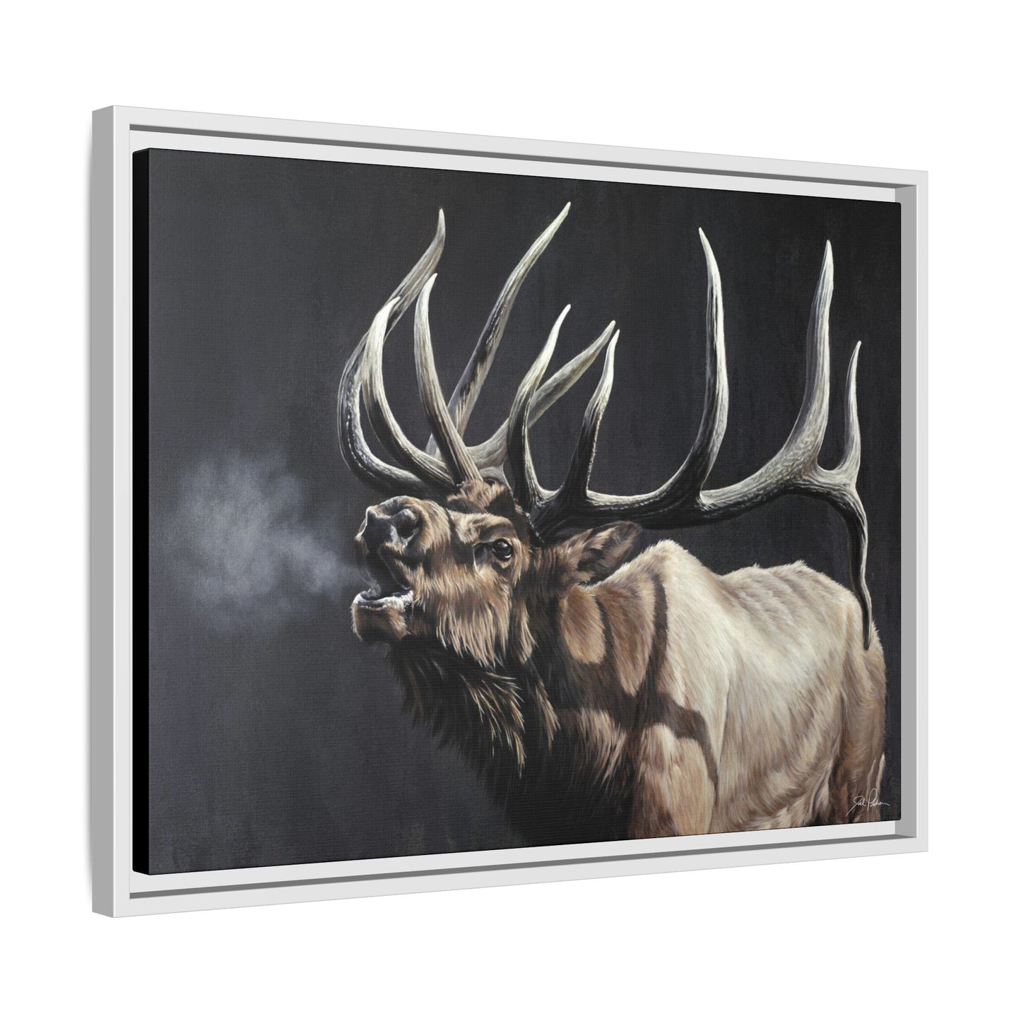 "Royal Persuasion" Framed Canvas