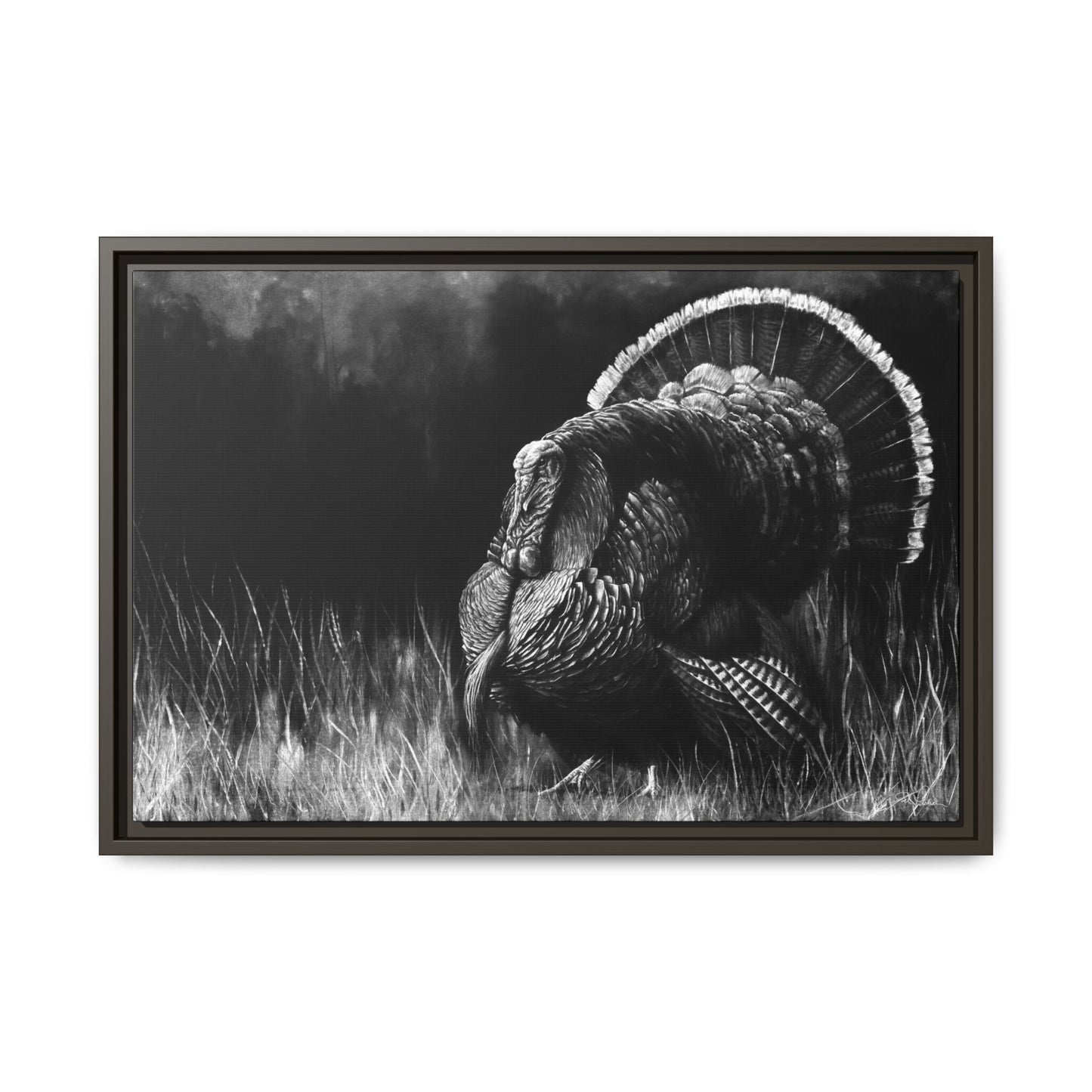 "Light It Up" Framed Canvas