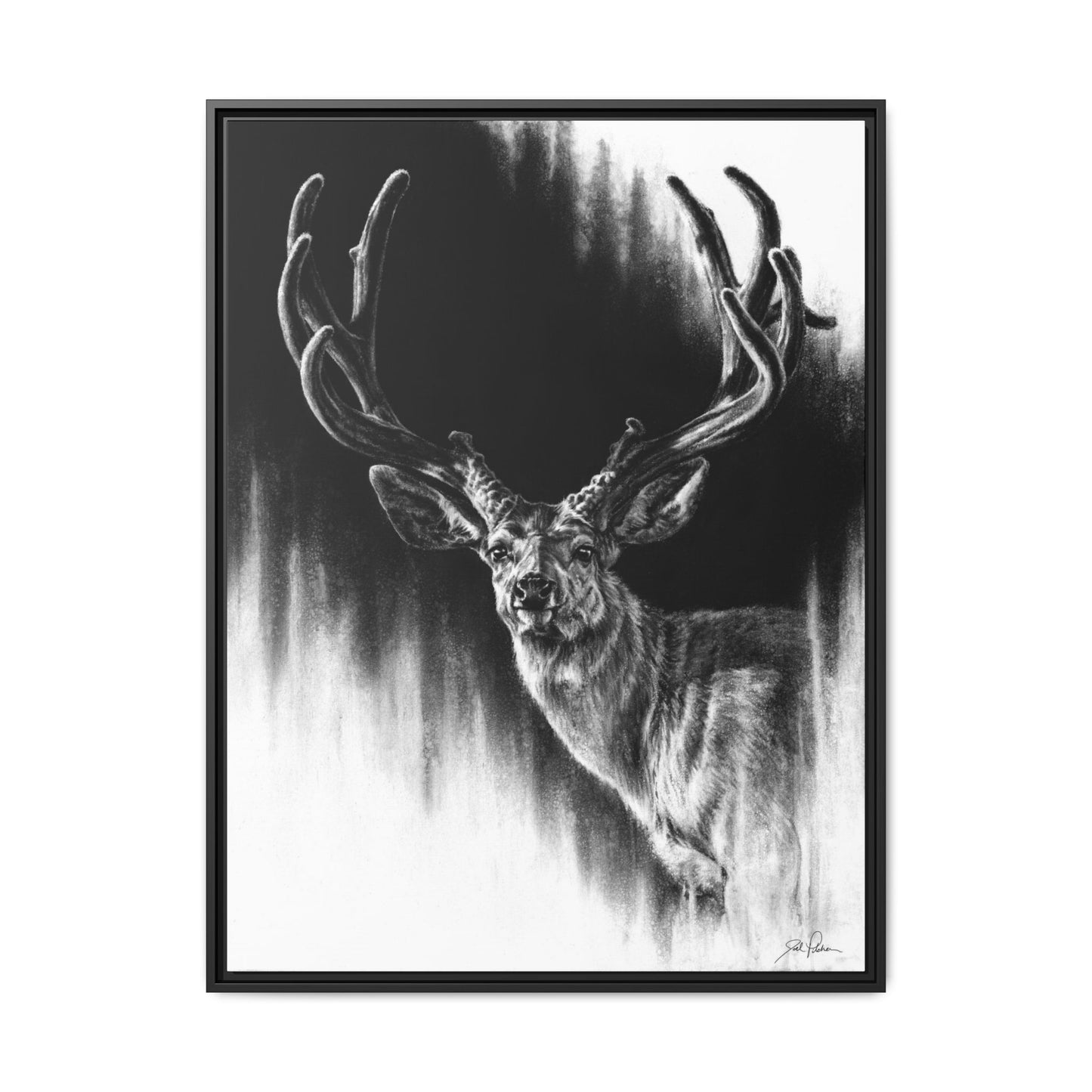 "Summer Swag" Framed Canvas