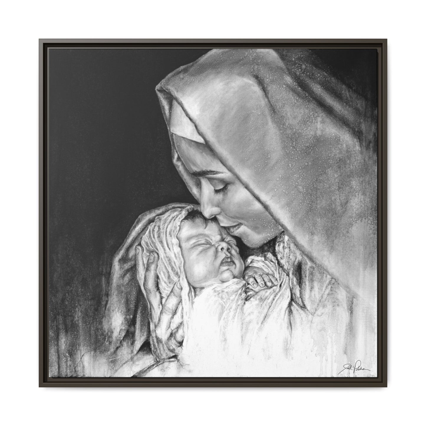"King of Kings" Framed Canvas