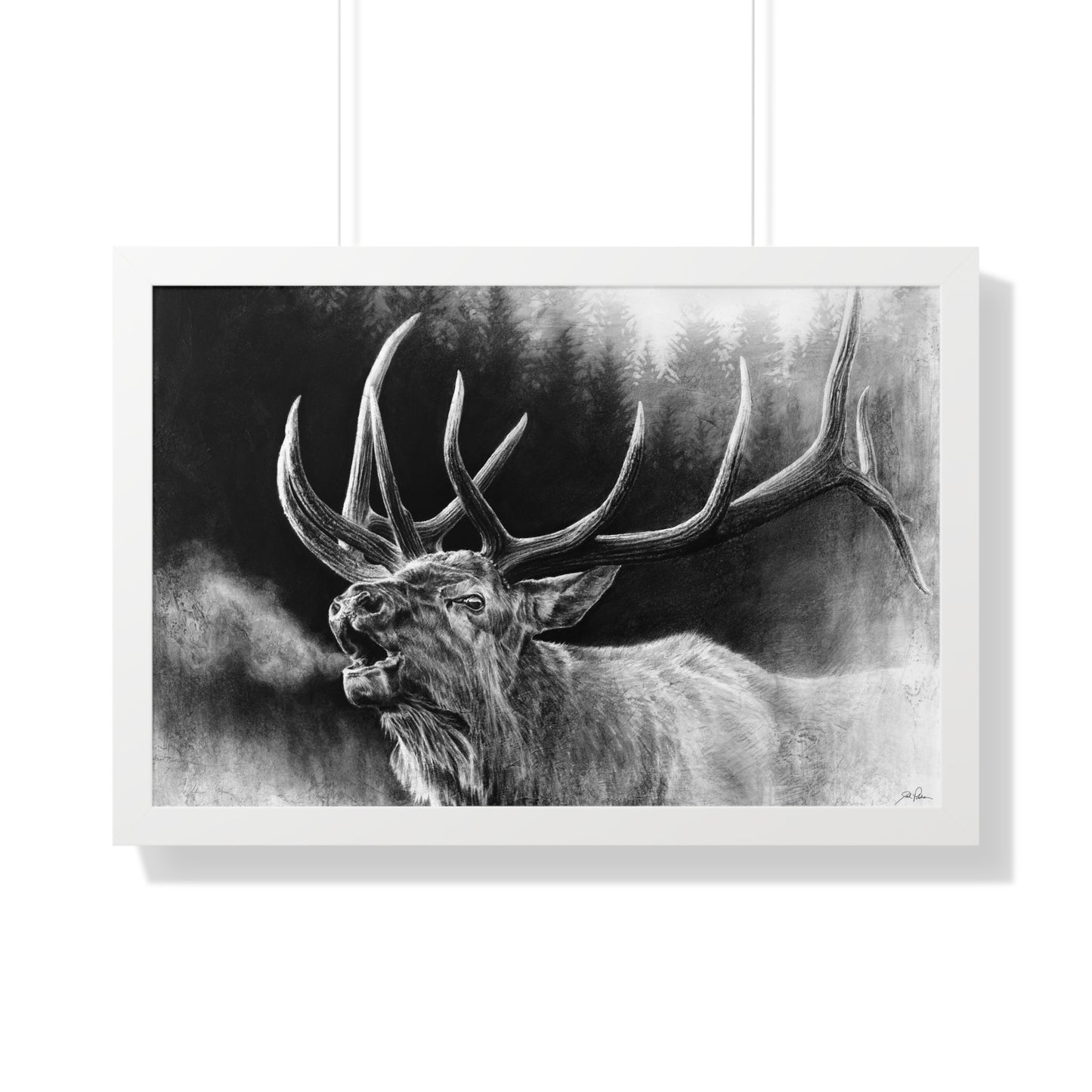 "Bugle Boy" Framed Paper Print