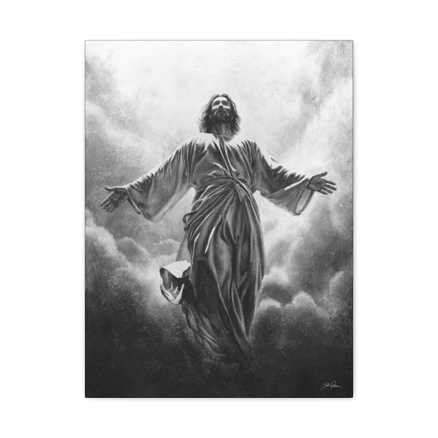 "In His Glory" Stretched Canvas