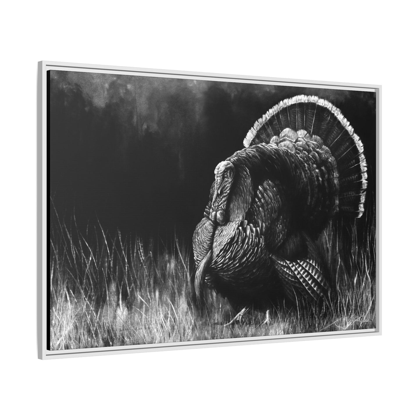 "Light It Up" Framed Canvas