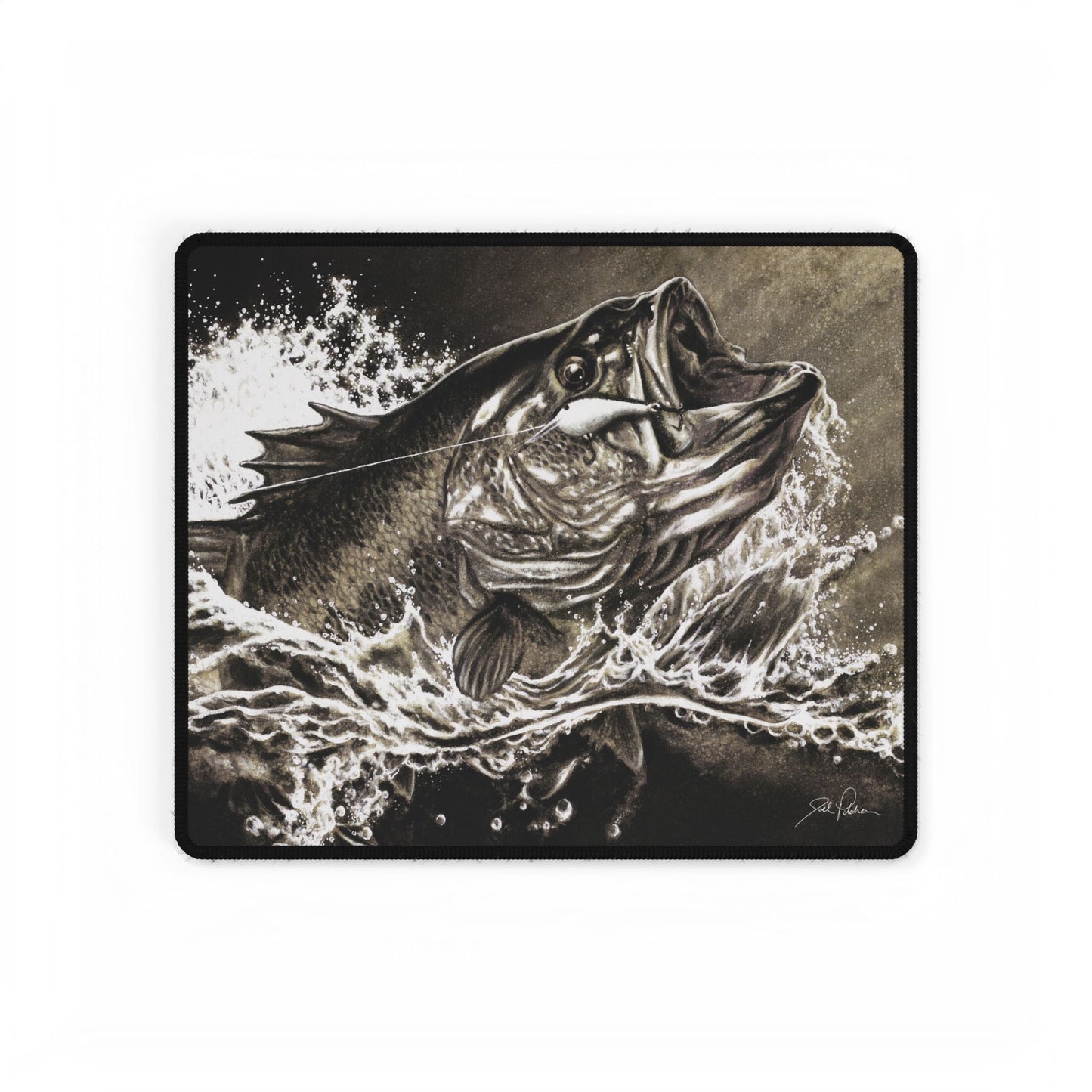 "Hooked" Mouse Pad