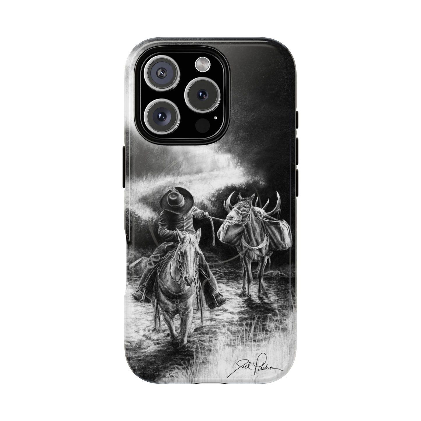 "Shallow Crossing" Magnetic Tough Case