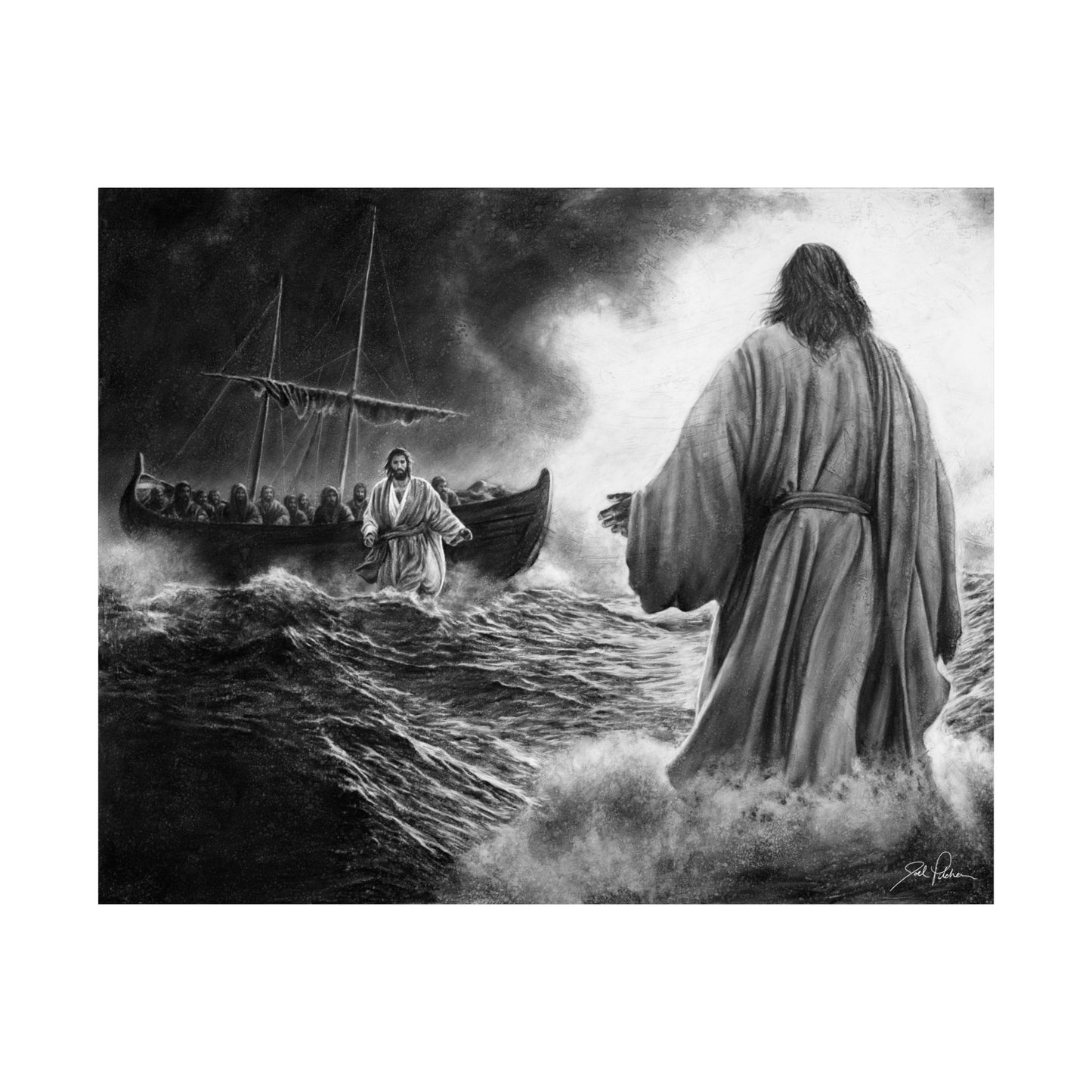 "Be Not Afraid" Premium Matte Paper Print