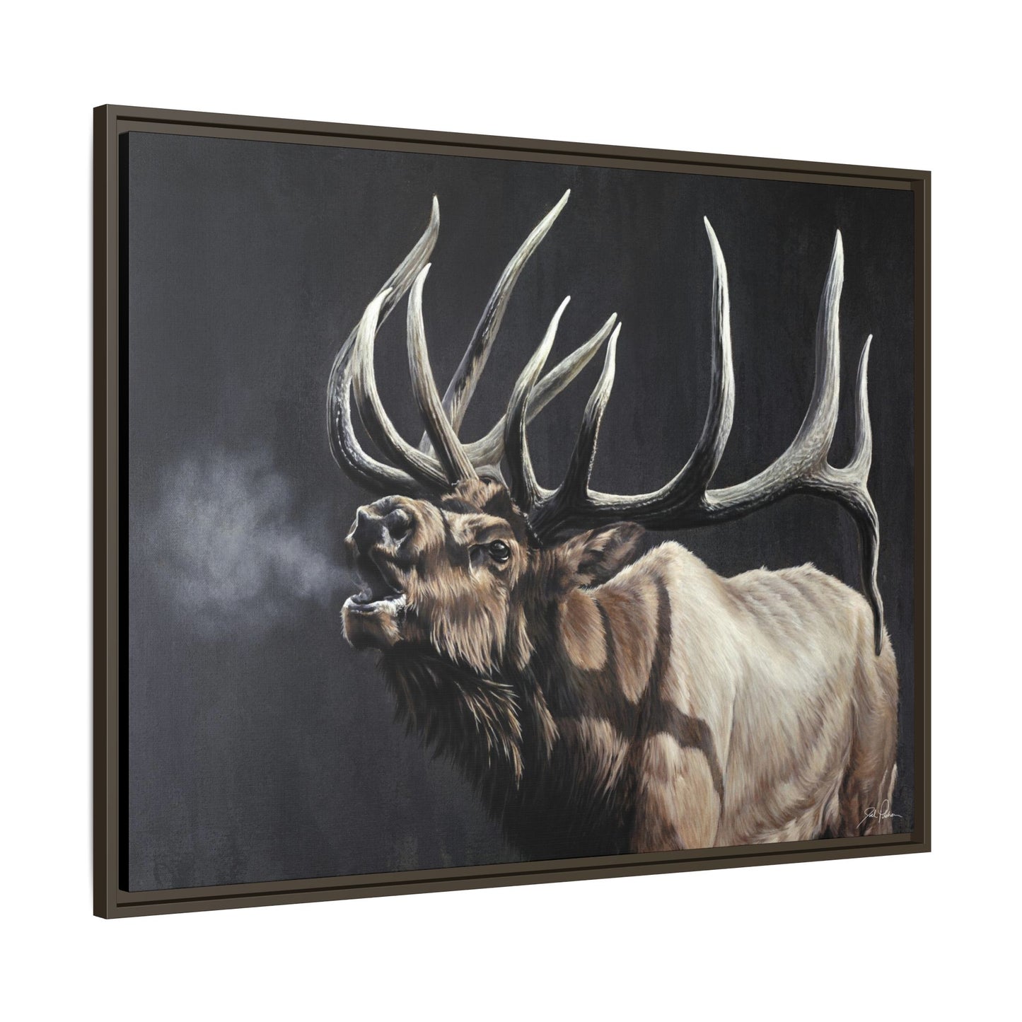 "Royal Persuasion" Framed Canvas