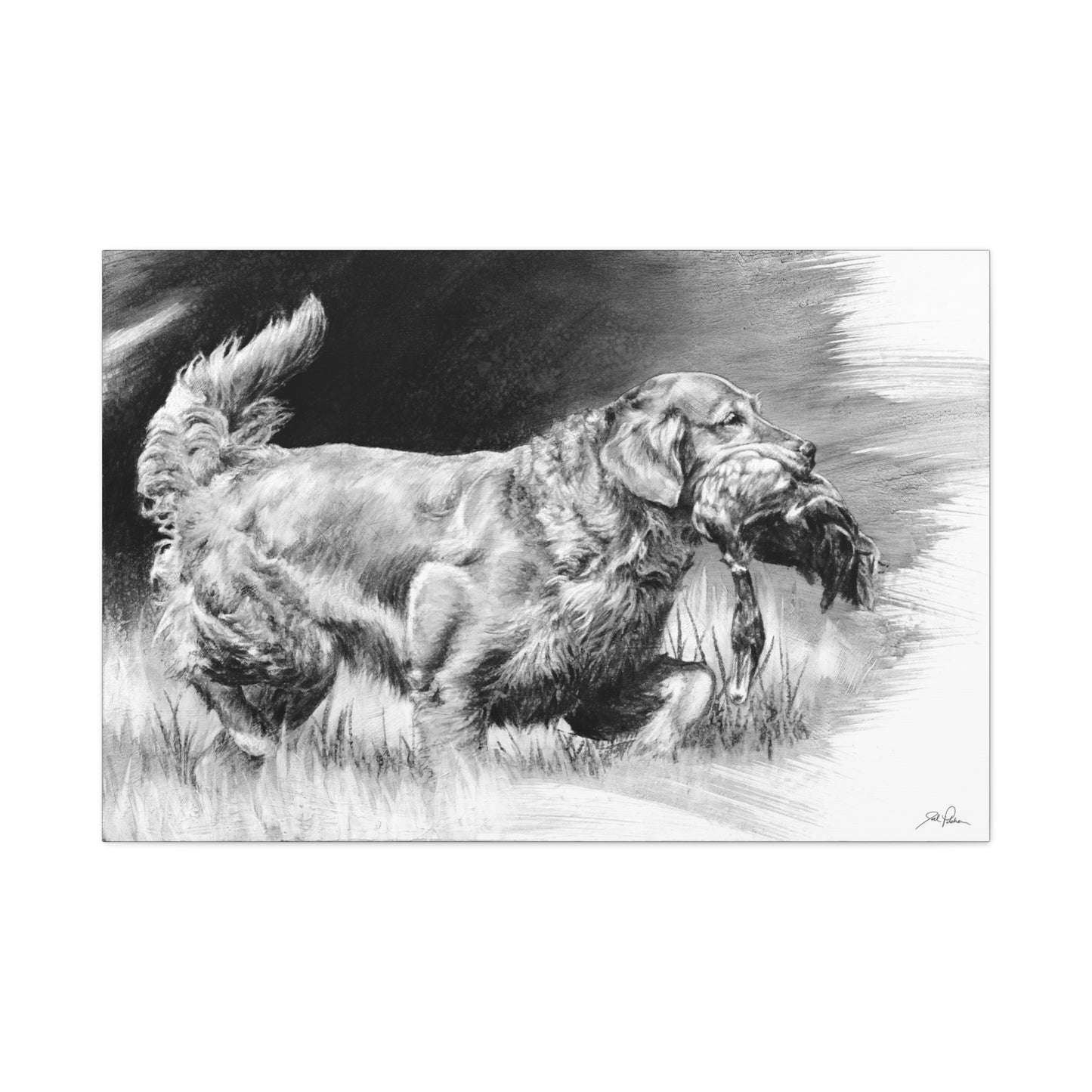 "Good Dog" Stretched Canvas