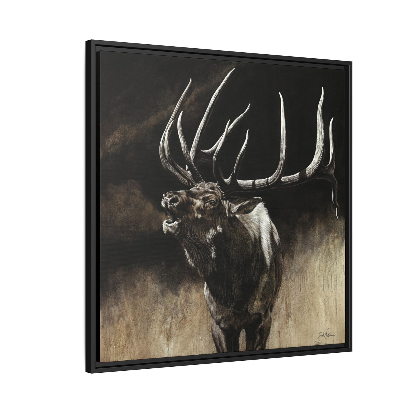 "Call of the Wild" Framed Canvas