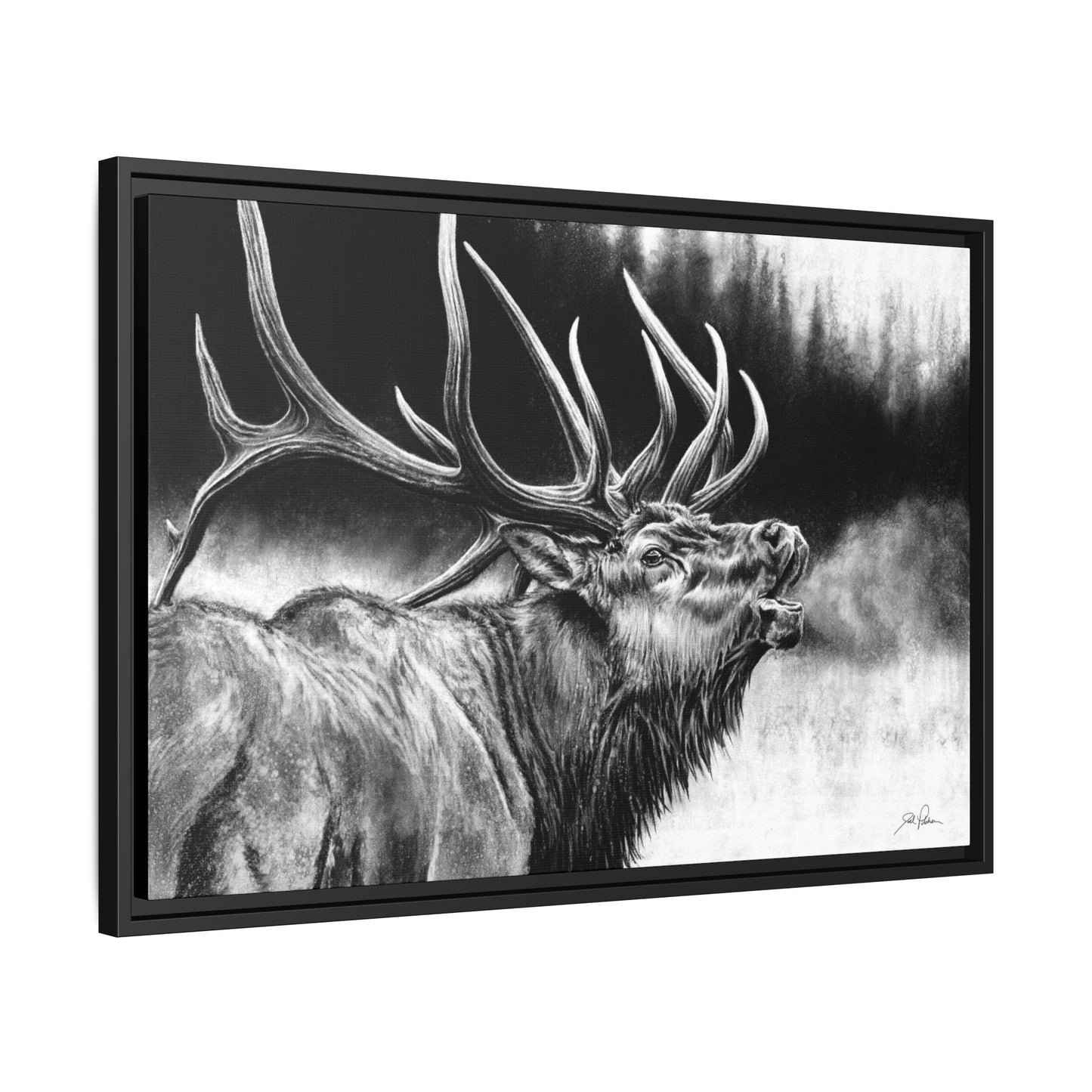 "Autumn Anthem" Framed Canvas