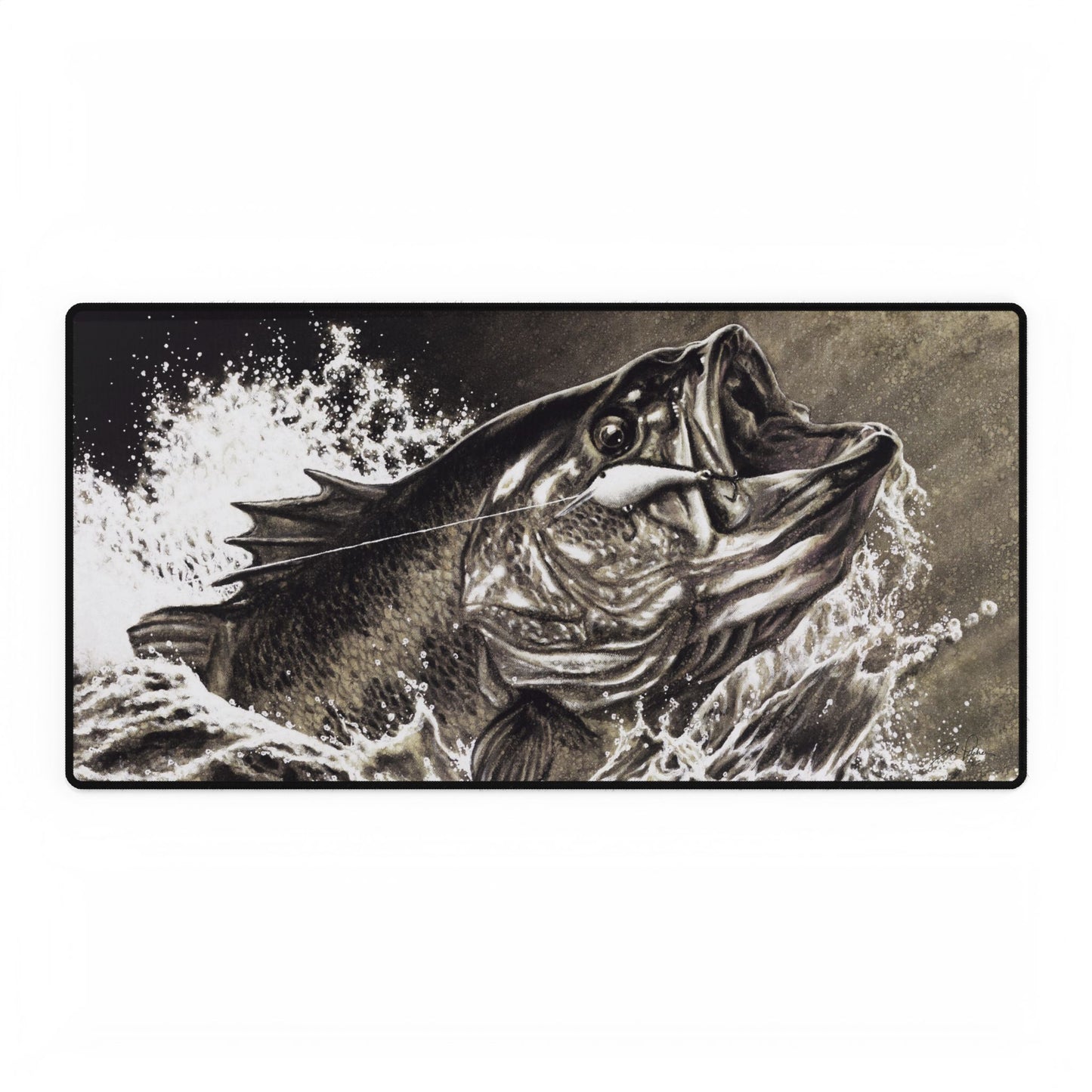 "Hooked" Mouse Pad