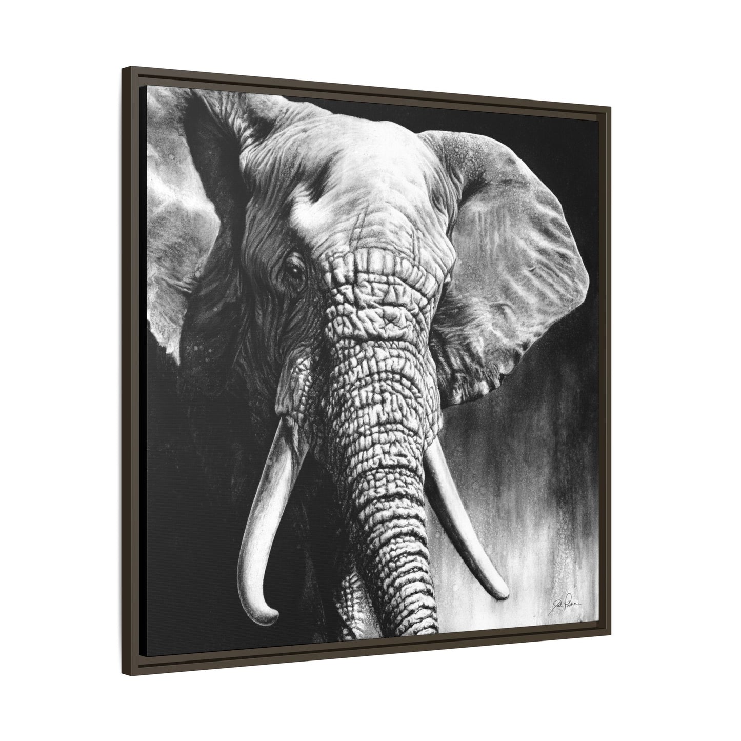 "High & Mighty" Framed Canvas