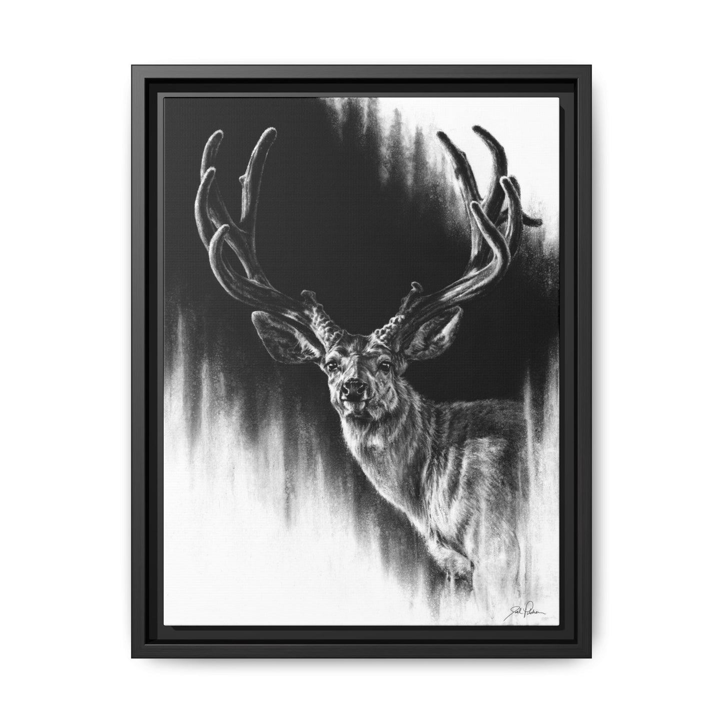 "Summer Swag" Framed Canvas