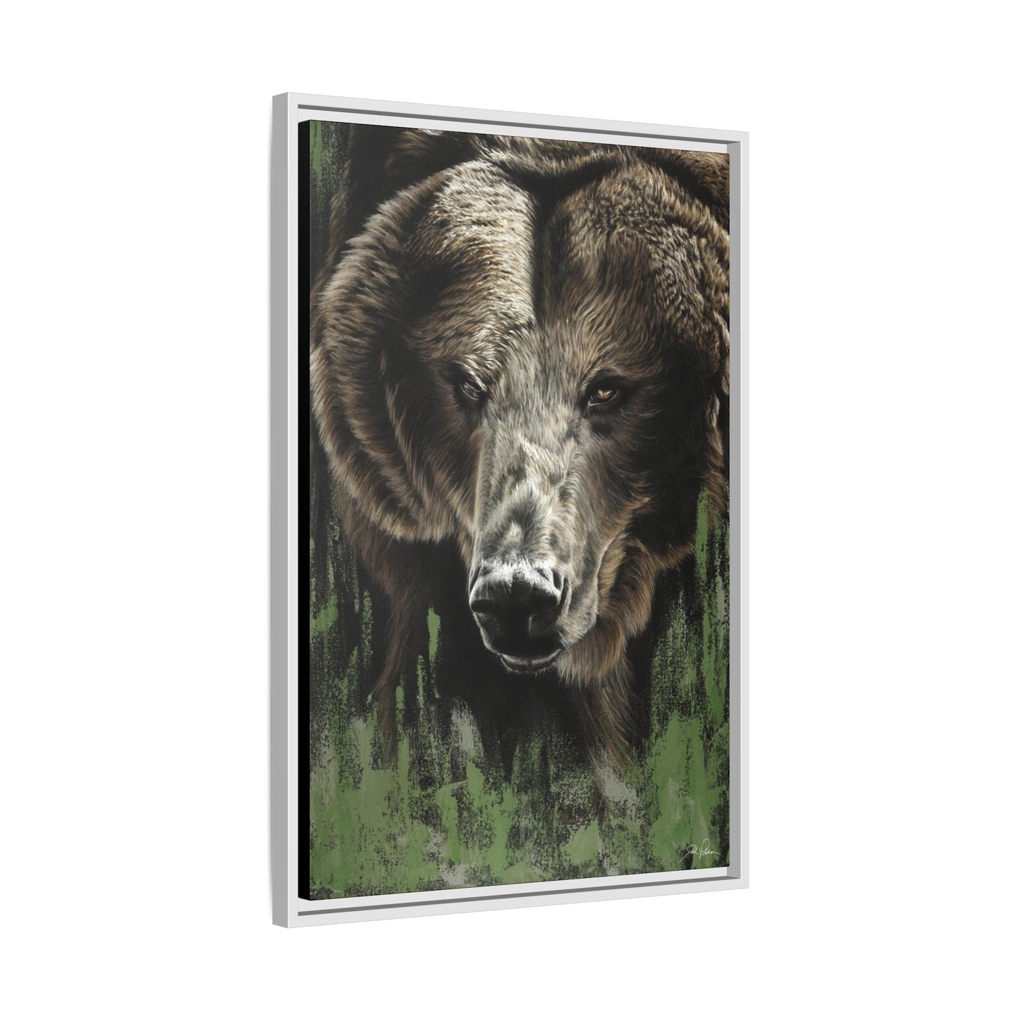 "Beast" Framed Canvas