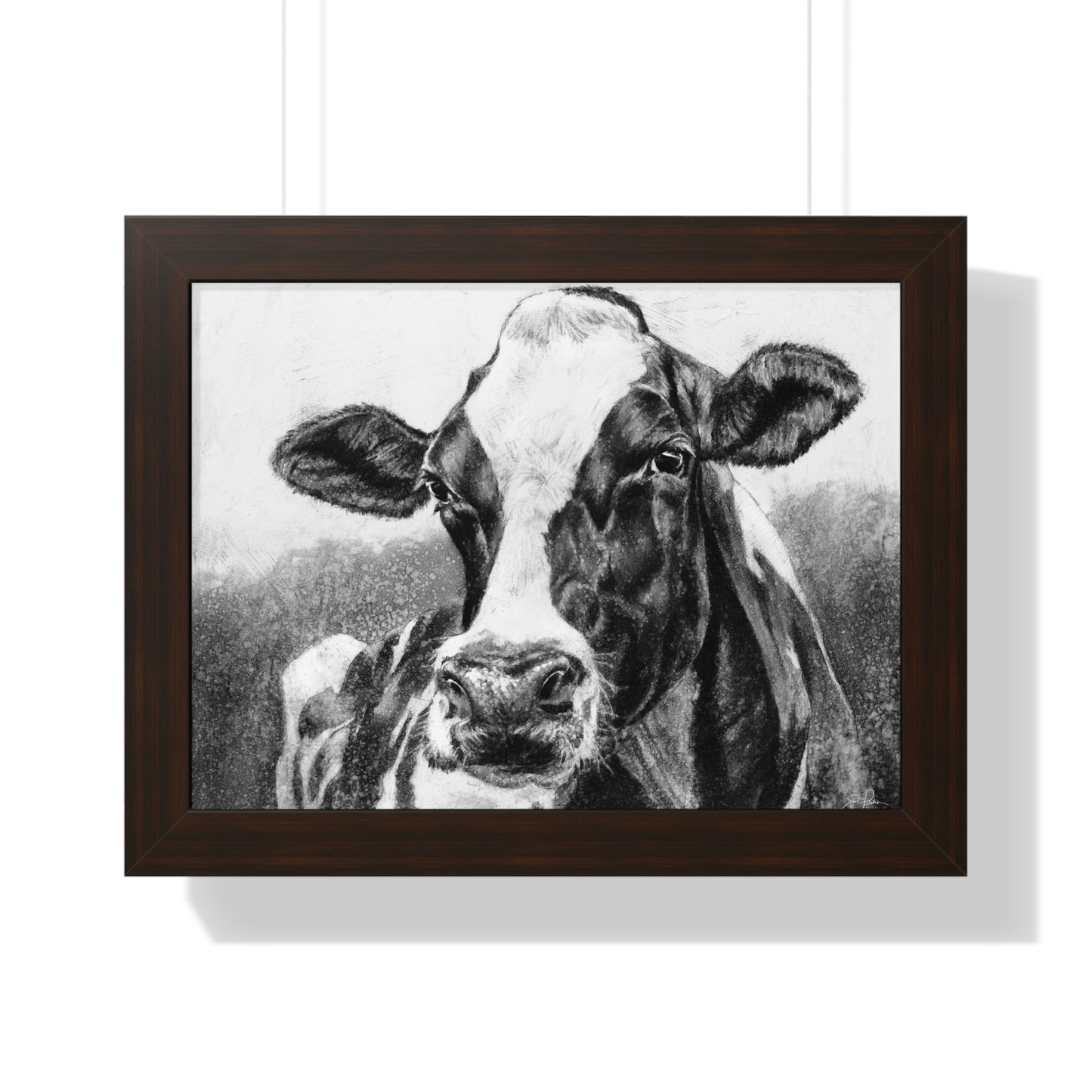 "Holstein" Framed Paper Print
