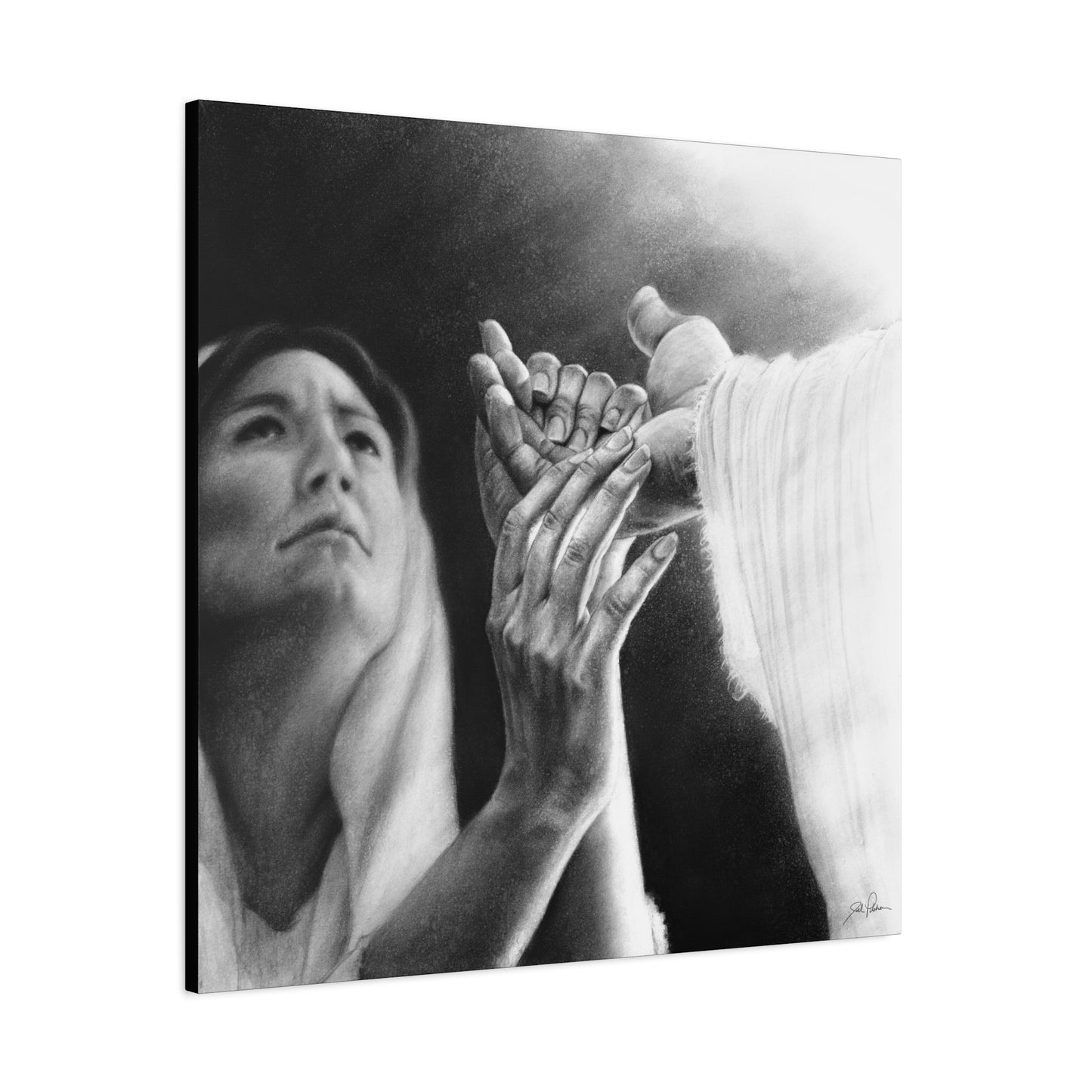"Be of Good Comfort" Stretched Canvas