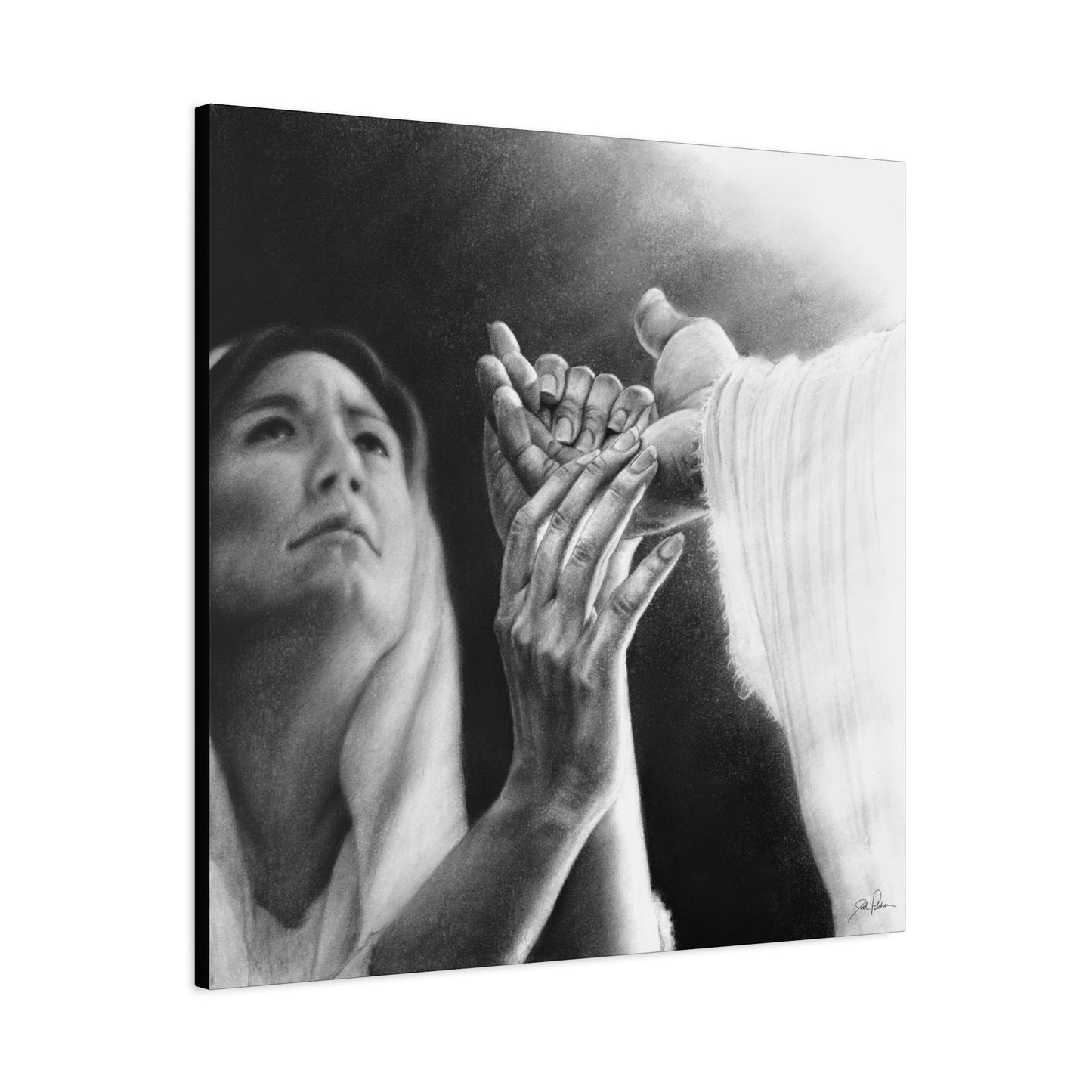 "Be of Good Comfort" Stretched Canvas