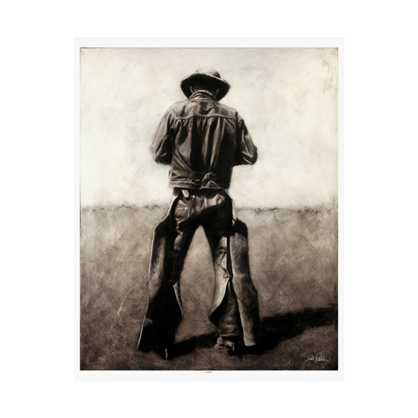 "Cowboy" Premium Matte Paper Print