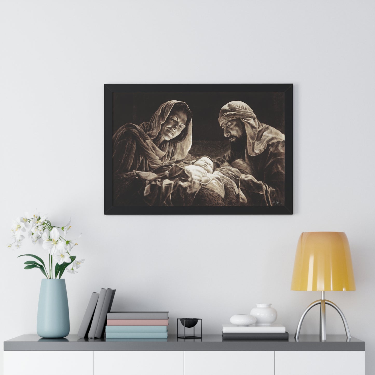 "Light of the World" Framed Paper Print