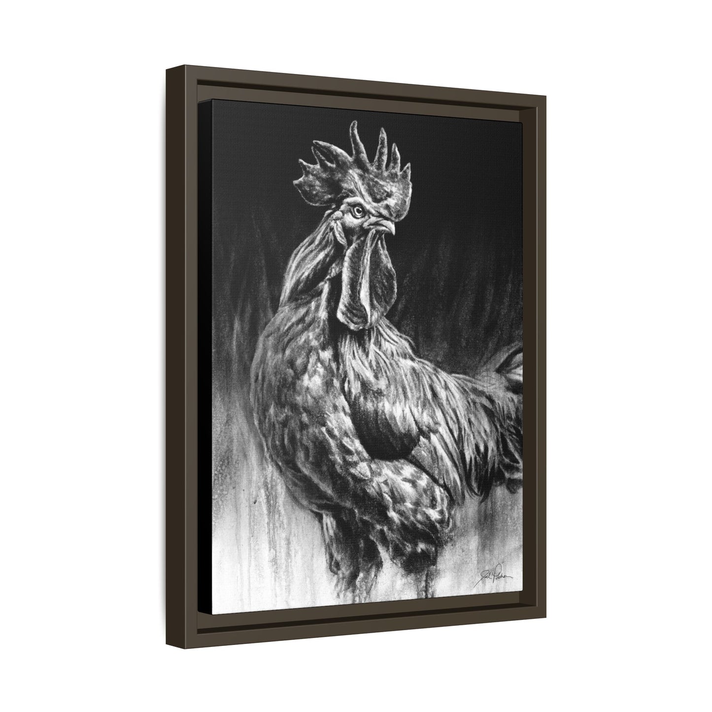 "Yard Boss" Framed Canvas