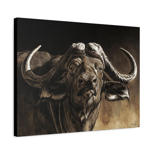 "Debt Collector" Stretched Canvas