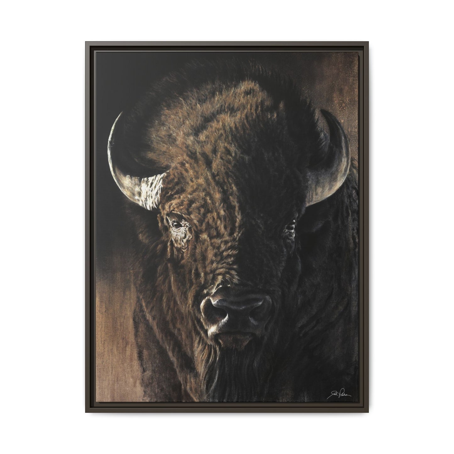 "Living Legend" Framed Canvas