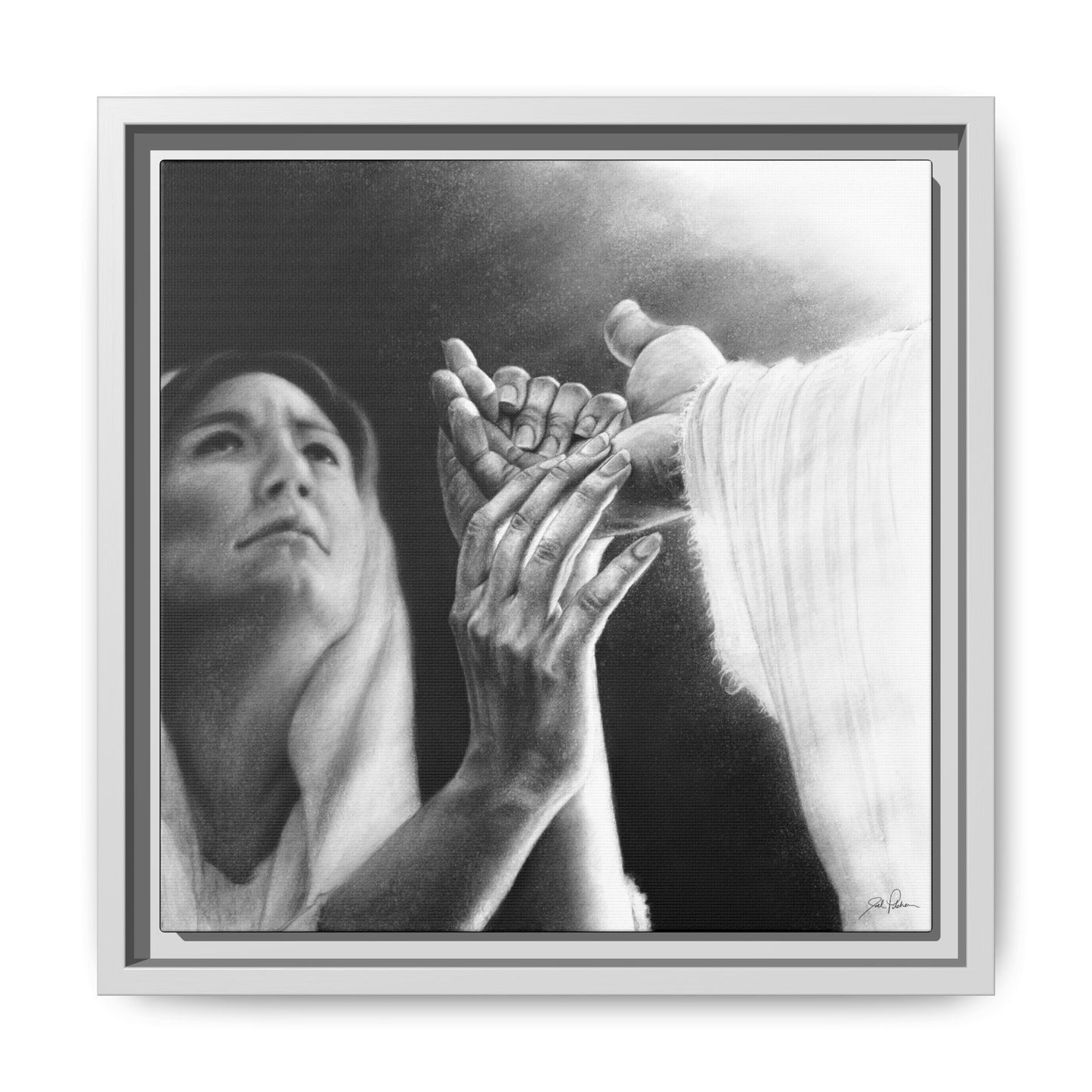 "Be of Good Comfort" Framed Canvas