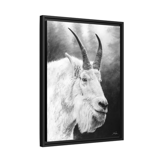 "G.O.A.T." Framed Canvas