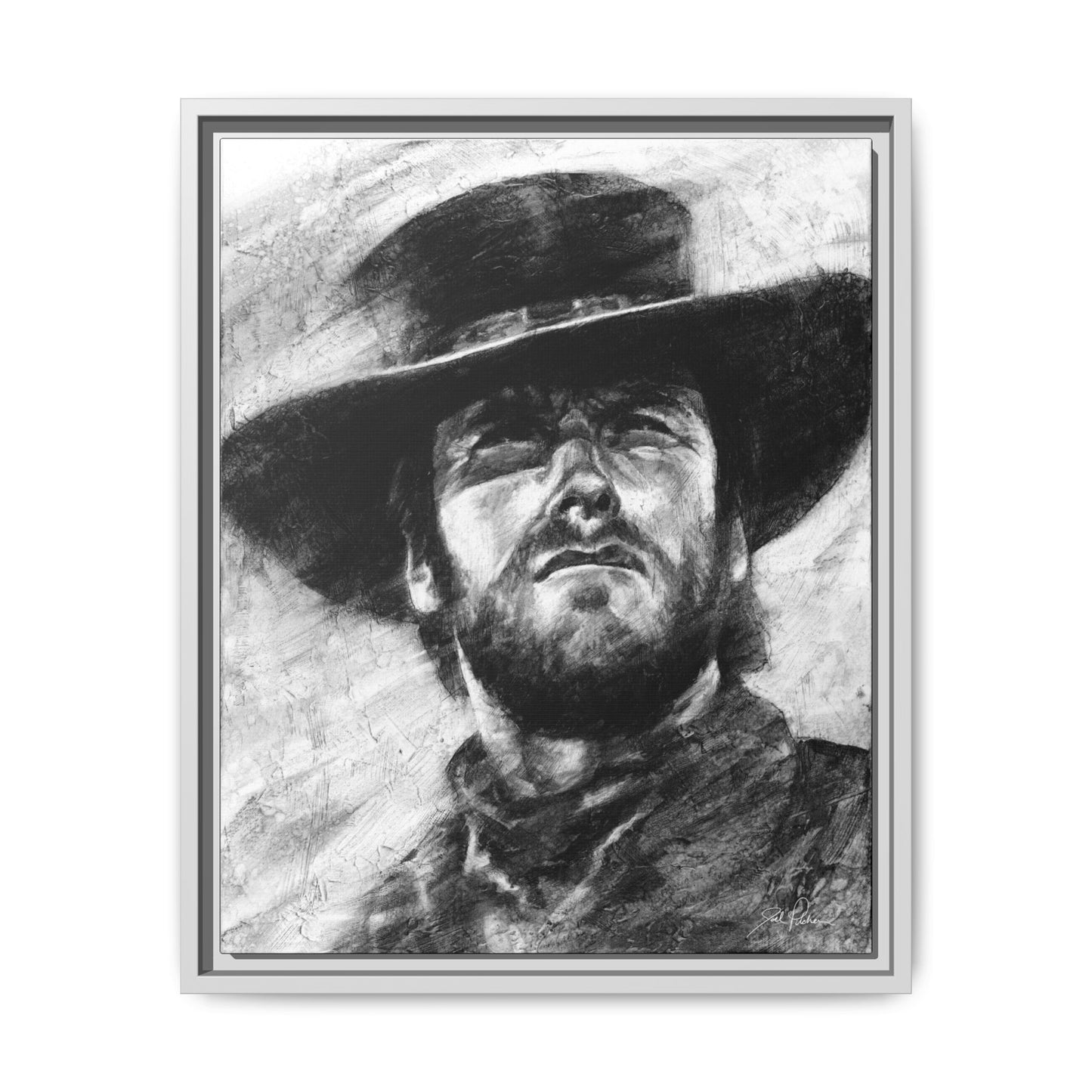 "Eastwood" Framed Canvas