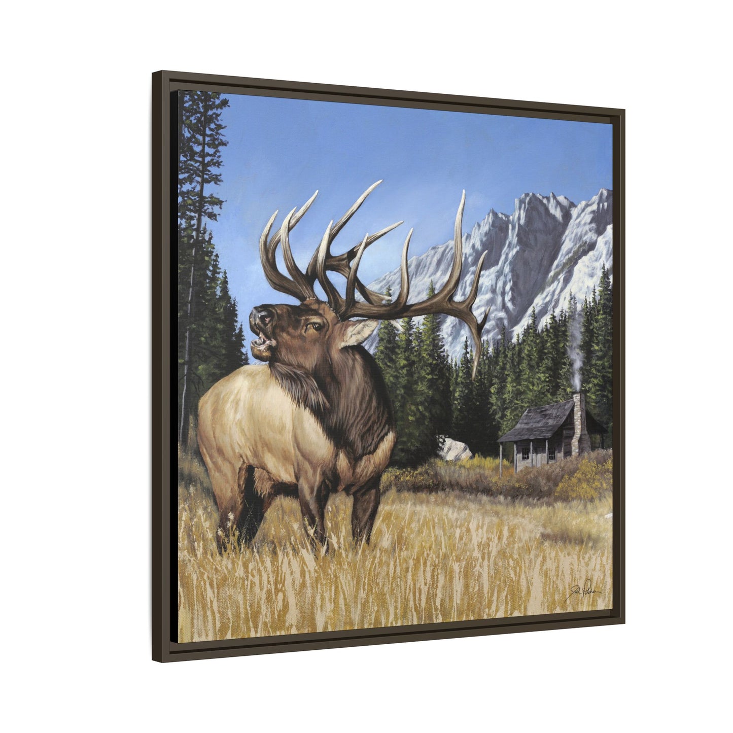 "Sanctuary" Framed Canvas