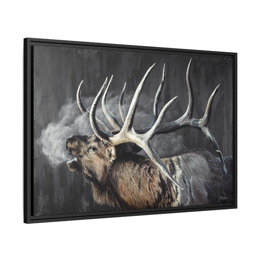 "Last Call" Framed Canvas