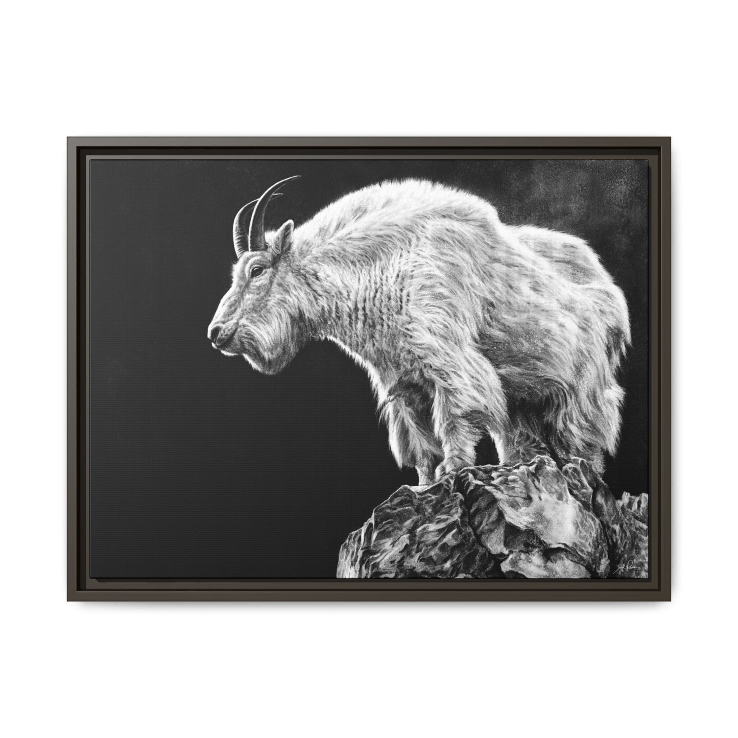 "Overwatch" Framed Canvas
