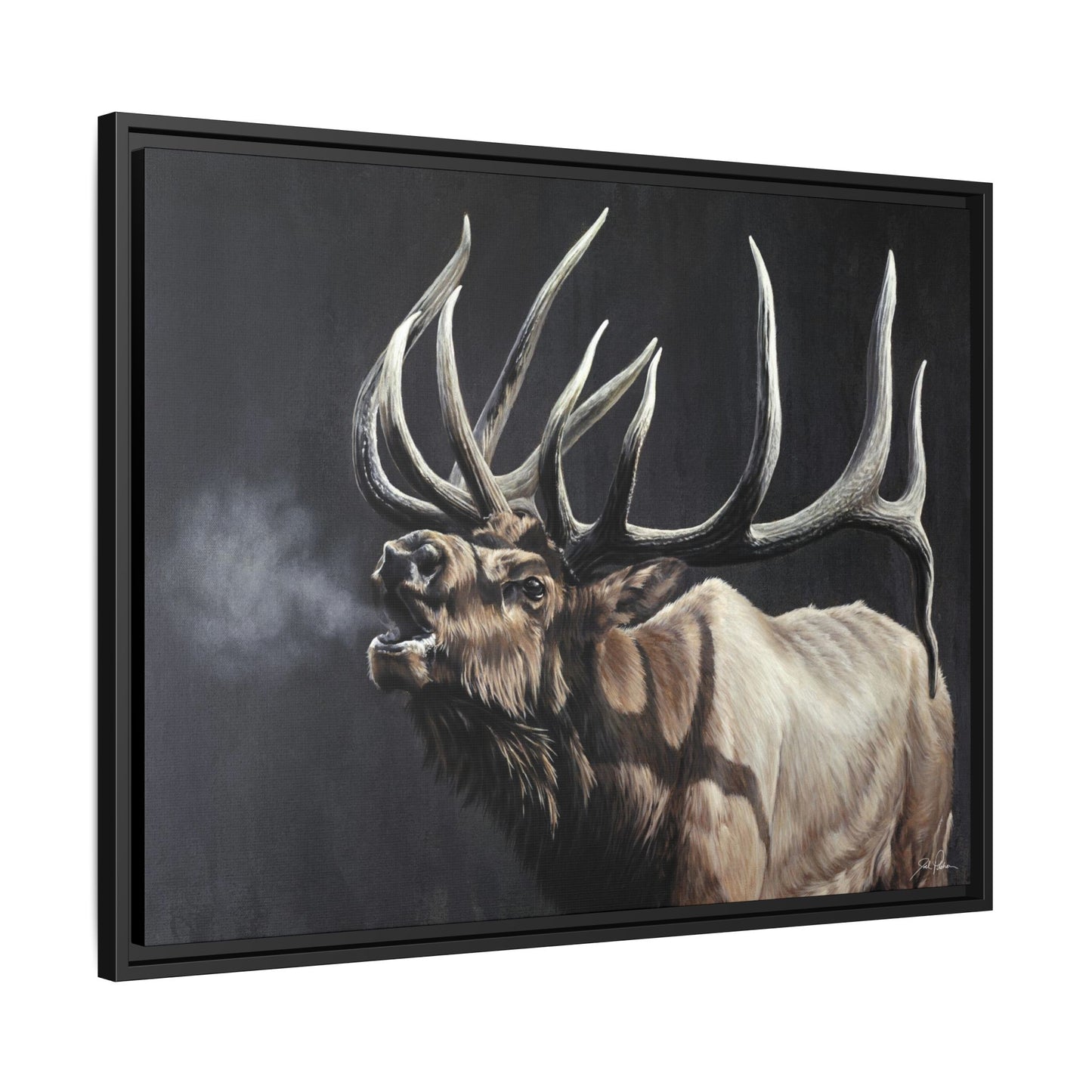 "Royal Persuasion" Framed Canvas