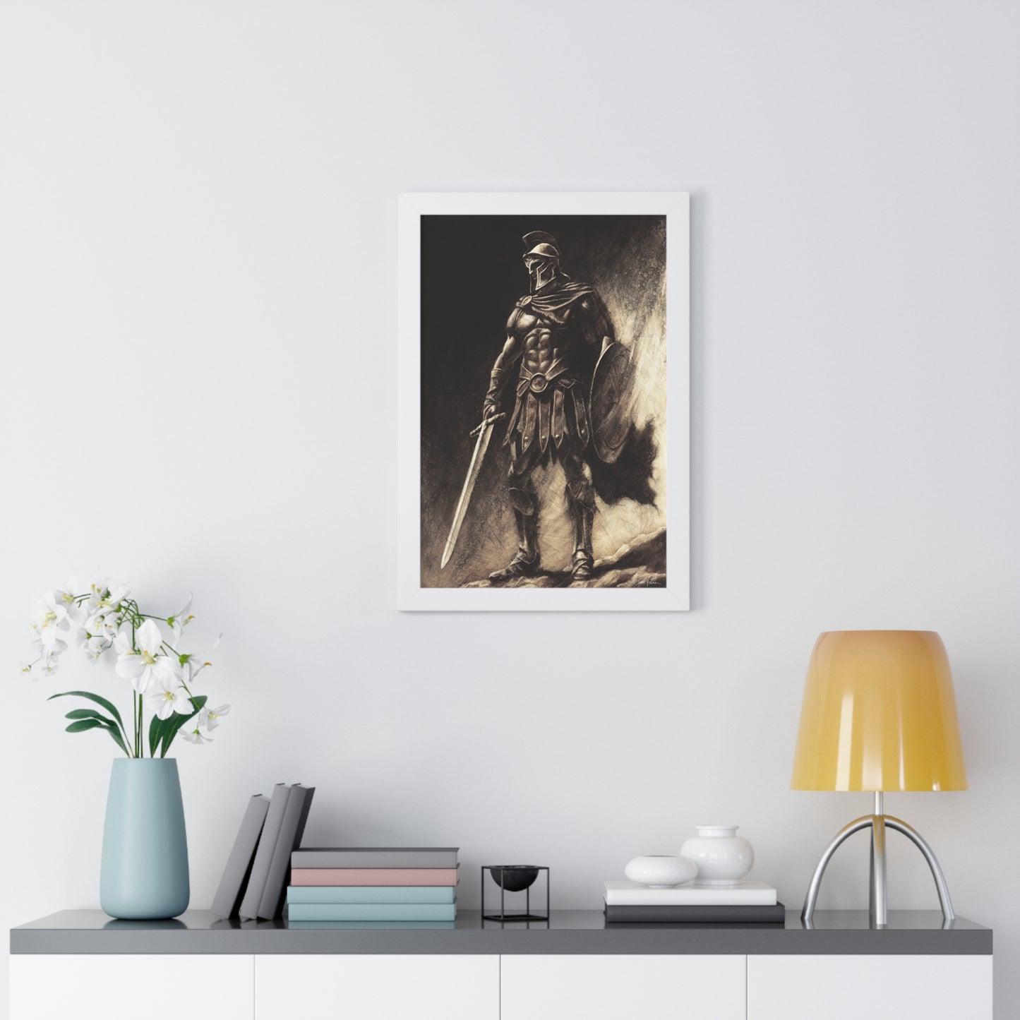 "Armor of God" Framed Paper Print