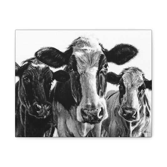 "Milk Maids" Stretched Canvas