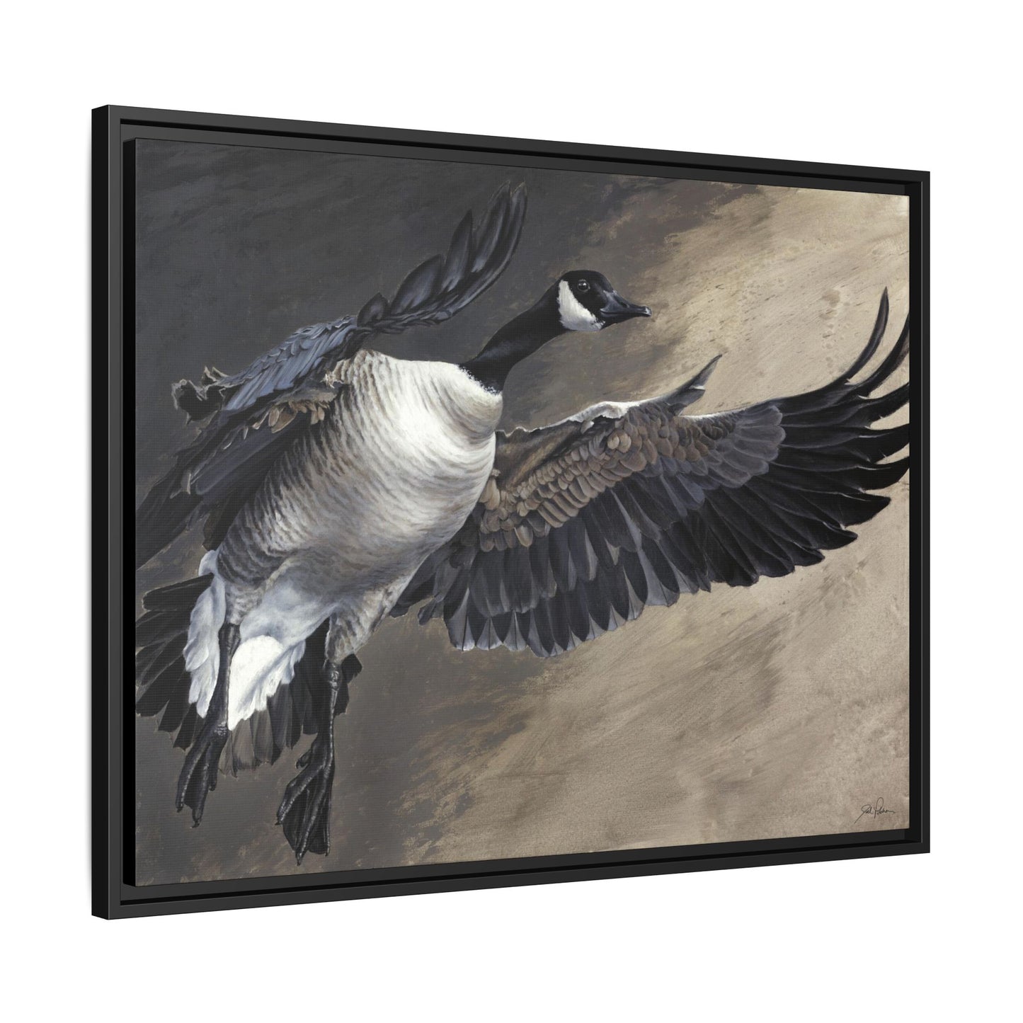 "Homeward Bound" Framed Canvas