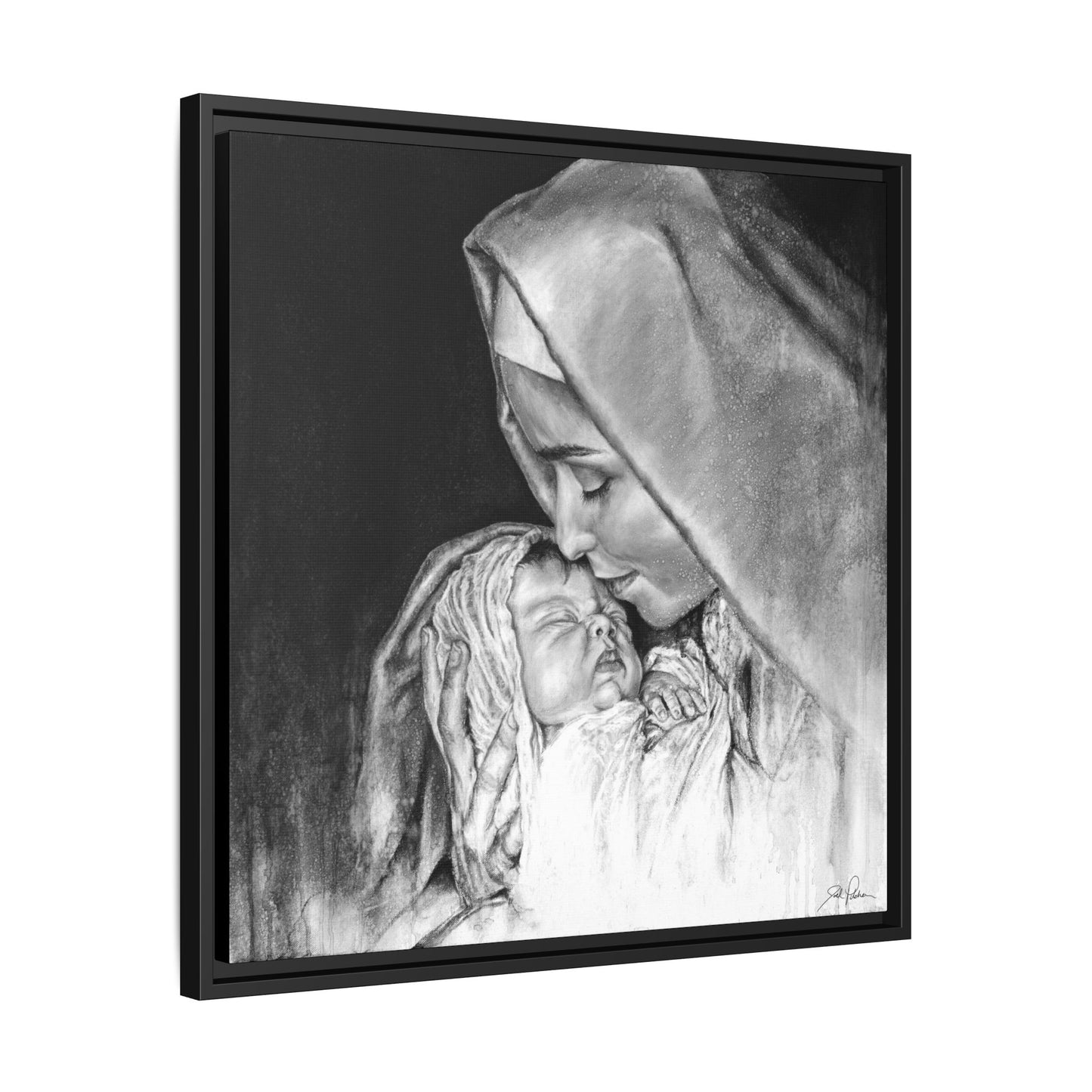 "King of Kings" Framed Canvas