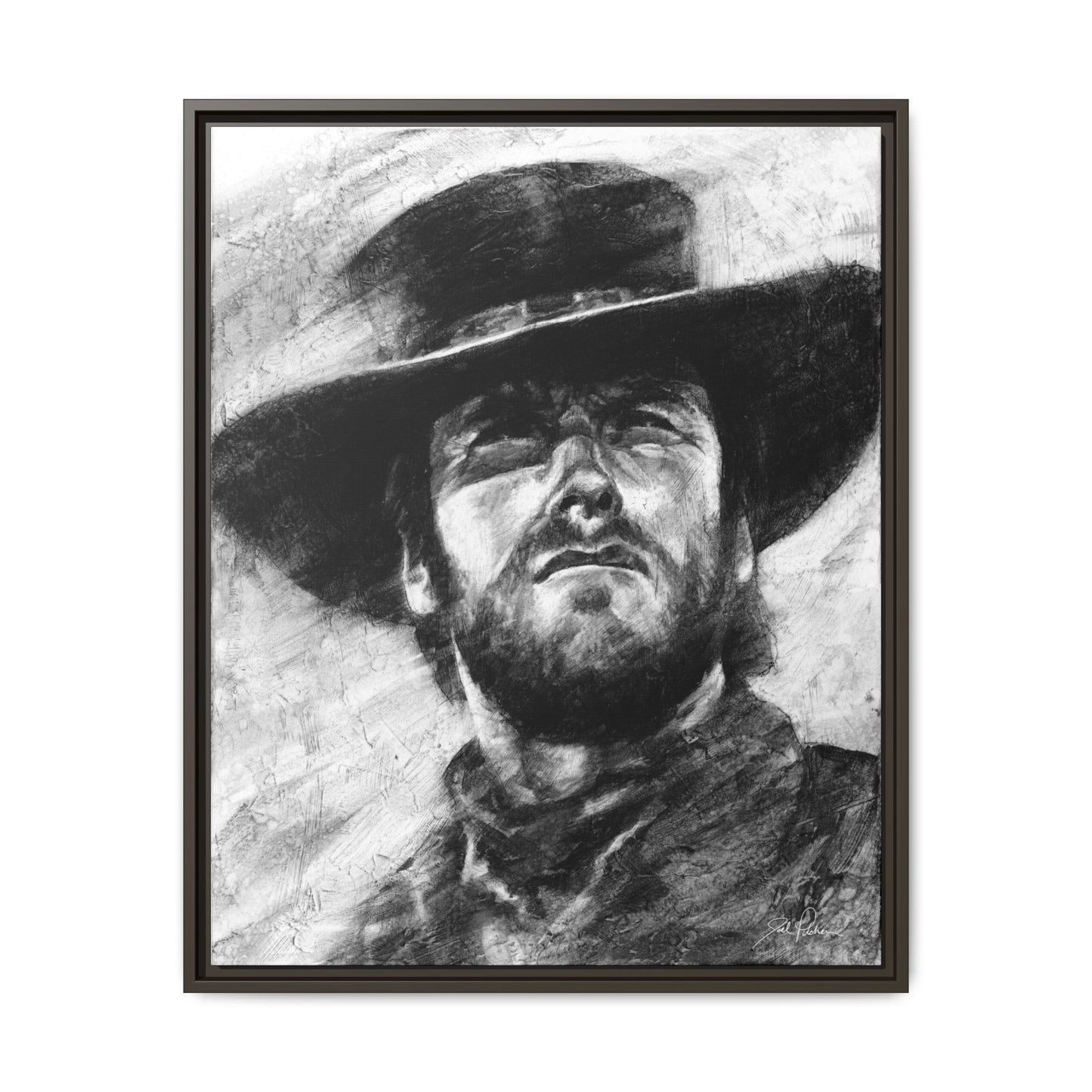"Eastwood" Framed Canvas