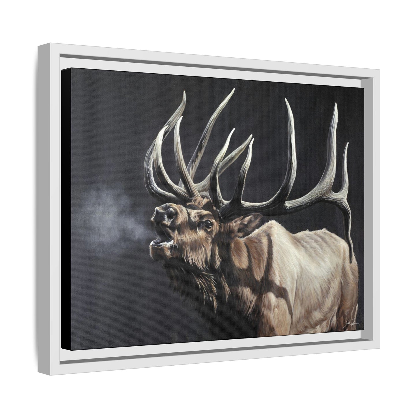 "Royal Persuasion" Framed Canvas